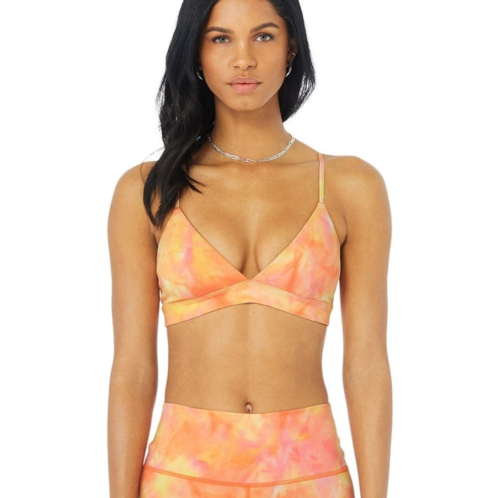 AIRBRUSH SUMMER SUNSET DYE BRA